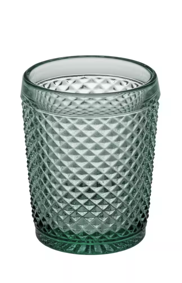 Vista Alegre Bicos Water Goblet Mint Green Set of 4